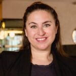 wine director Sarah MacIsaac at Bar Volpe