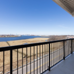 The view of Boston's skyline from 133 Commander Shea Blvd.