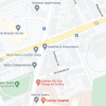 Map of Dorchester crash