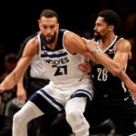 Rudy Gobert against Spencer Dinwiddie.