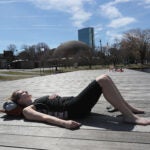Warm weather on the Esplanade