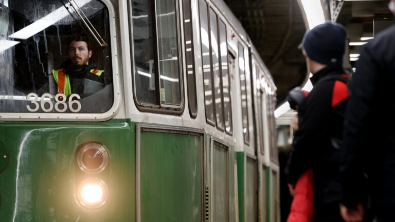 100 riders evacuated after MBTA Green Line trolleys collide