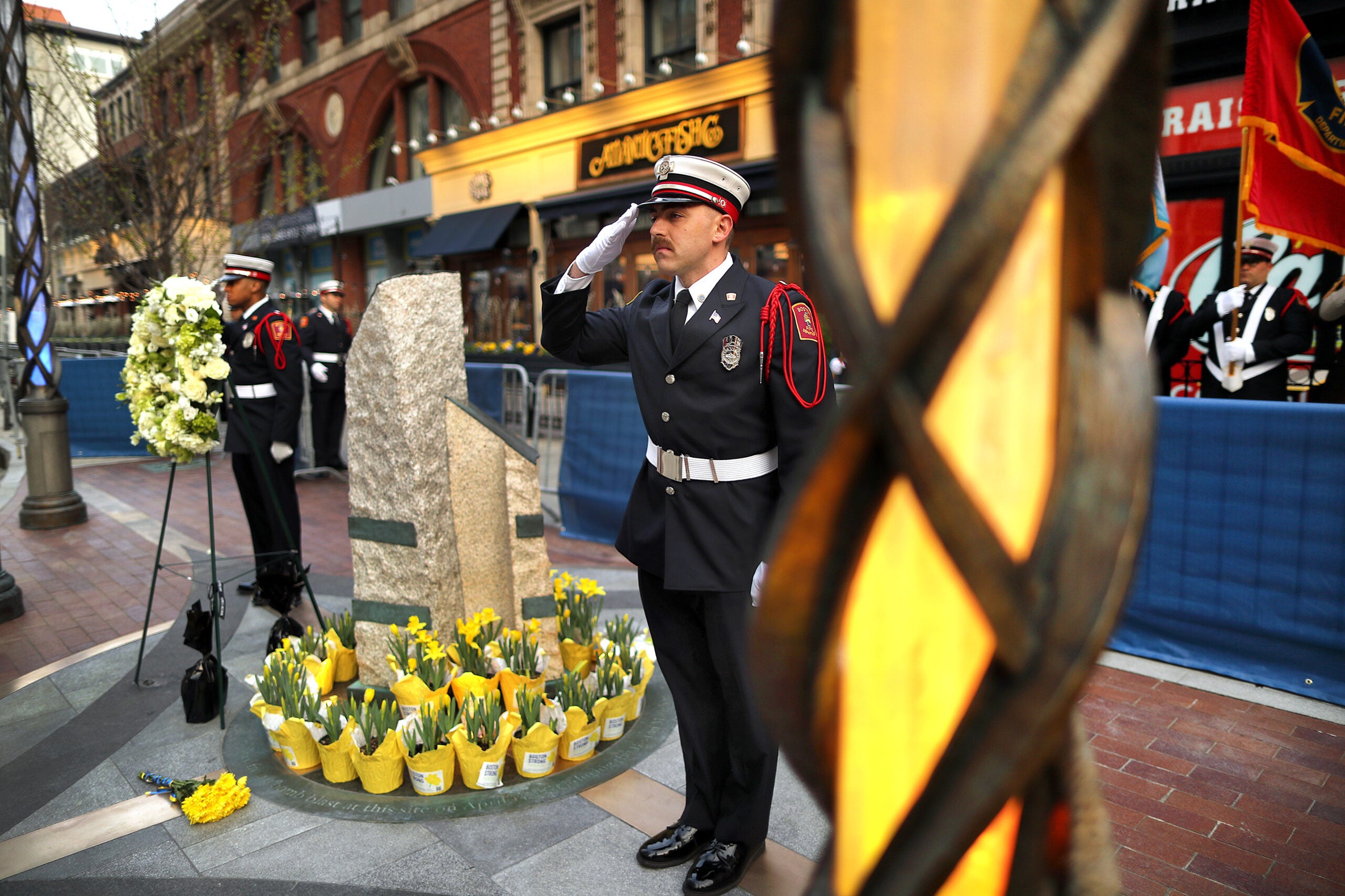 BOSTON — A year after the Boston Marathon bombings, the Red Sox