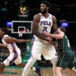 Joel Embiid has been a major problem for the Celtics so far in the 2023 playoffs.