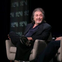 Actor Al Pacino appears onstage at the 92nd Street Y on Wednesday, April 19, 2023, in New York.
