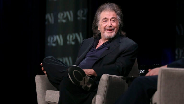 Actor Al Pacino appears onstage at the 92nd Street Y on Wednesday, April 19, 2023, in New York.