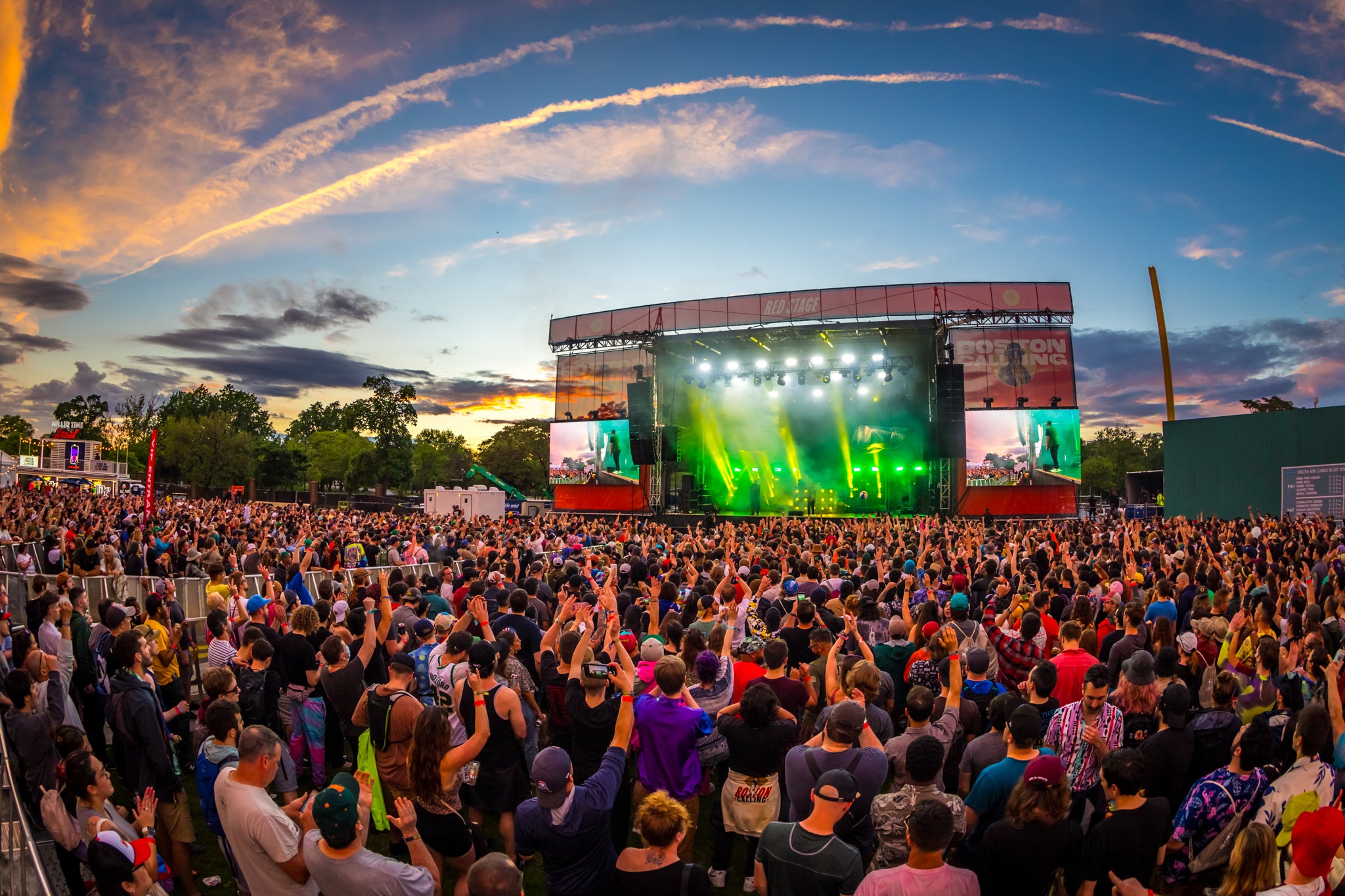 A view of Boston Calling 2022.