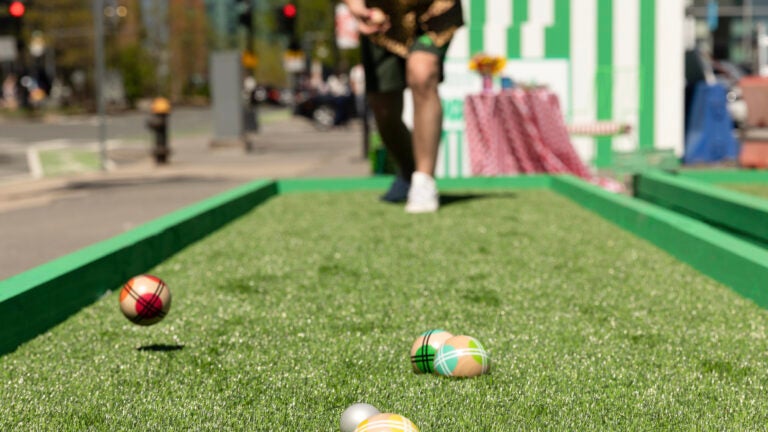 The Project Paulie Bocce Club opens in Boston's Seaport neighborhood starting May 13.