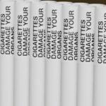 This image provided by Health Canada shows the final wording of six separate warnings that will be printed directly on individual cigarettes as Canada becomes the first in the world to take that step aimed at helping people quit the habit.