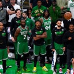 Kendrick Perkins Celtics Heat Game 5 comments