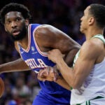Joel Embiid was named first team All-NBA for the first time in his career Wednesday.