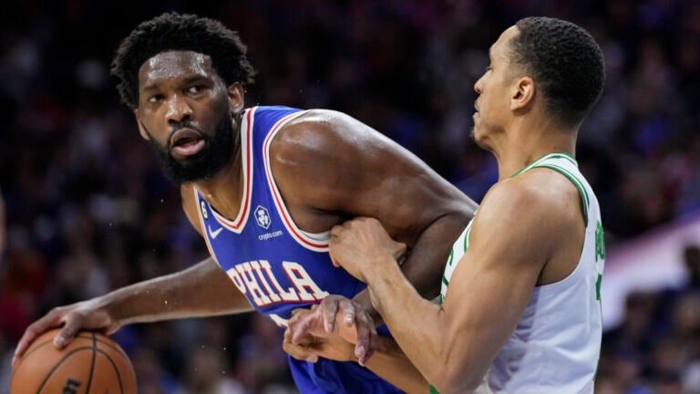 Joel Embiid was named first team All-NBA for the first time in his career Wednesday.