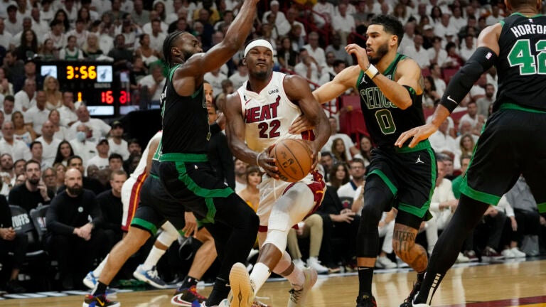 Jimmy Butler trolled Al Horford during Heat's Game 3 rout of Celtics