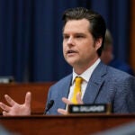 Rep. Matt Gaetz.