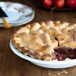 Cranberry apple pie