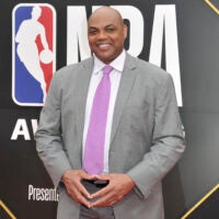In this June 24, 2019, file photo, Charles Barkley arrives at the NBA Awards o at the Barker Hangar in Santa Monica, Calif. The former Auburn University star and NBA Hall of Famer says he's donating $1 million to Miles College, a historically black institution in Fairfield, Alabama.