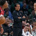 Heat coach Erik Spoelstra.