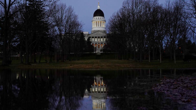 The Maine State House in Augusta, Maine.