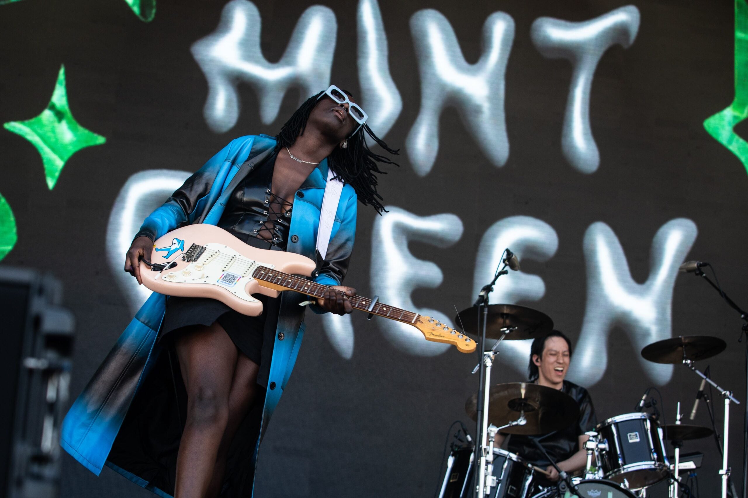 Mint Green performs at Boston Calling 2023.