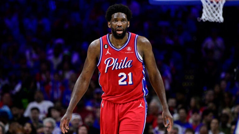 76ers' Joel ruled out for Game 1 vs. Celtics due to injury