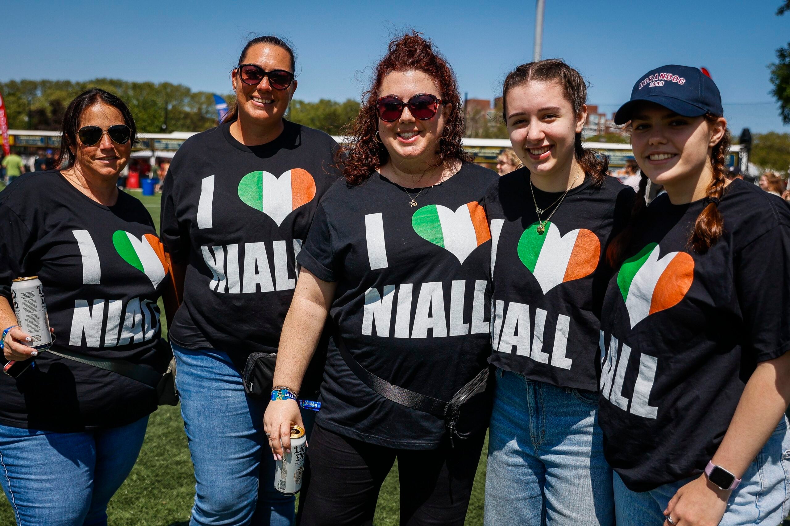 Fans of Niall Horan at Boston Calling 2023.