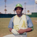 Former Oakland A's pitcher Vida Blue.