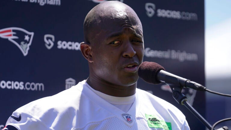 New England Patriots wide receiver Matthew Slater speaks with reporters following an NFL football offseason workout, Wednesday, May 31, 2023, in Foxborough, Mass.