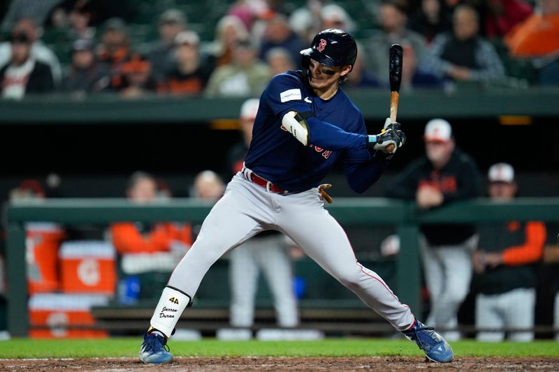 Red Sox outfielders break out new 2017 victory dance in Opening Day win