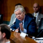 Sen. Lindsey Graham, R-S.C., speaks during a Senate Appropriations hearing.