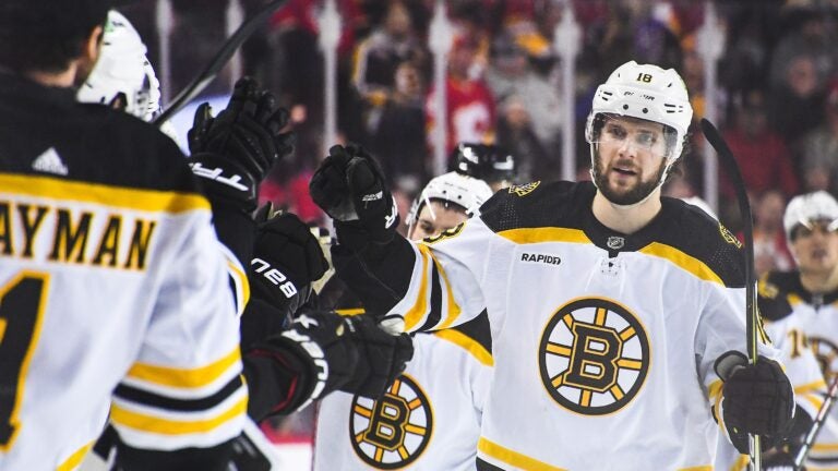 Boston Bruins Patrice Bergeron And David Krejci 2023 Farewell Tour