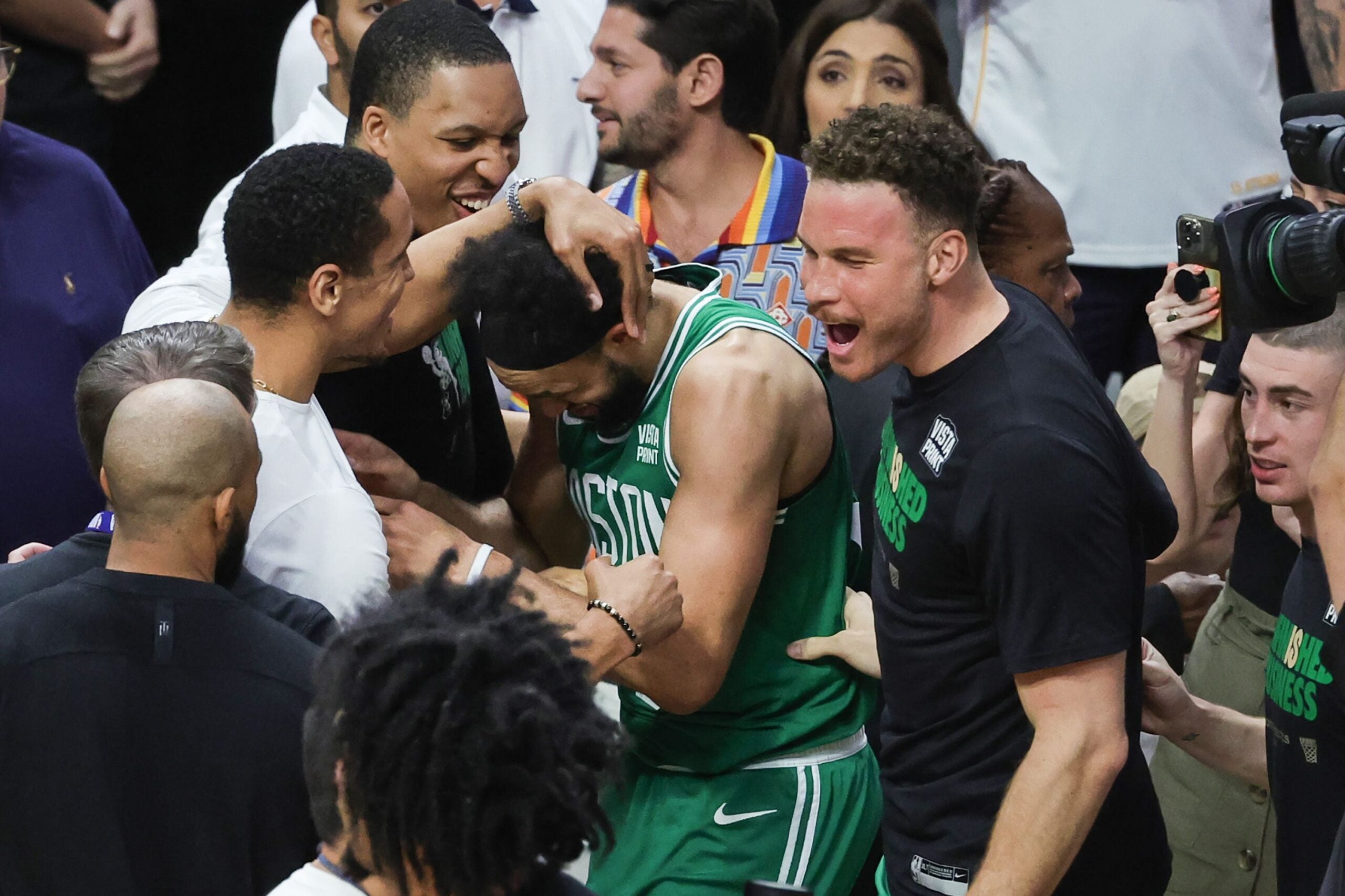 NBA players react to Derrick White's miraculous Game 6 buzzer