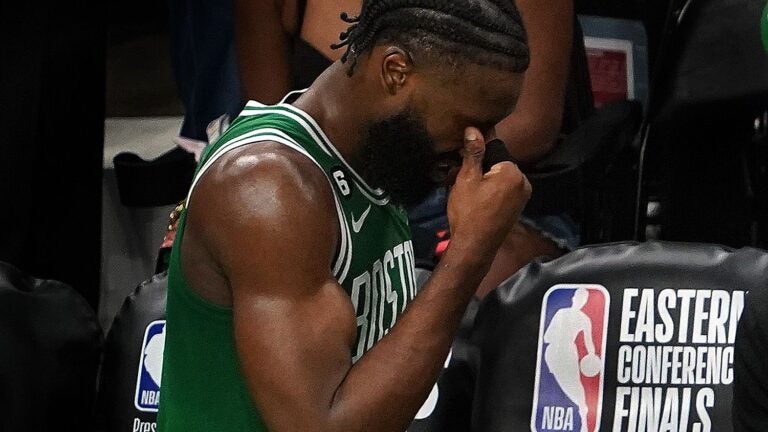 Celtics' Jaylen Brown says officials are targeting him on travel