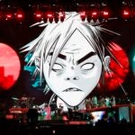 Jamie Principle performs with Damon Albarn of Gorillaz at the Coachella Stage during the 2023 Coachella Valley Music and Arts Festival on April 14, 2023 in Indio, California.