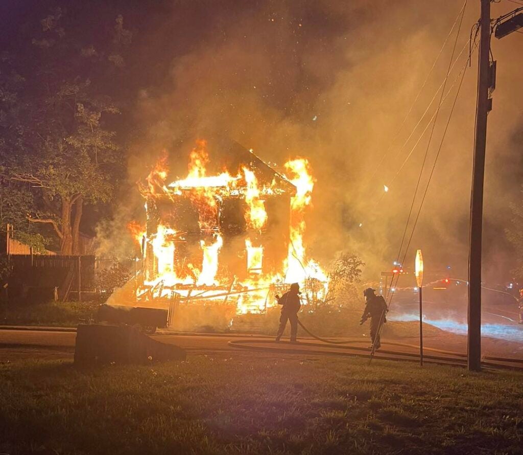 Maine police are trying to identify the 'hero' who saved people from a burning house