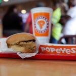 Popeye's chicken sandwich.