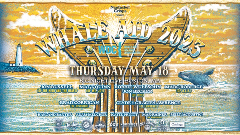 Whale Aid Benefit poster