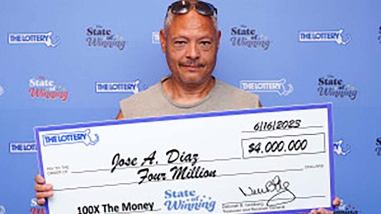 Massachusetts man wins $4 million on $10 scratch ticket