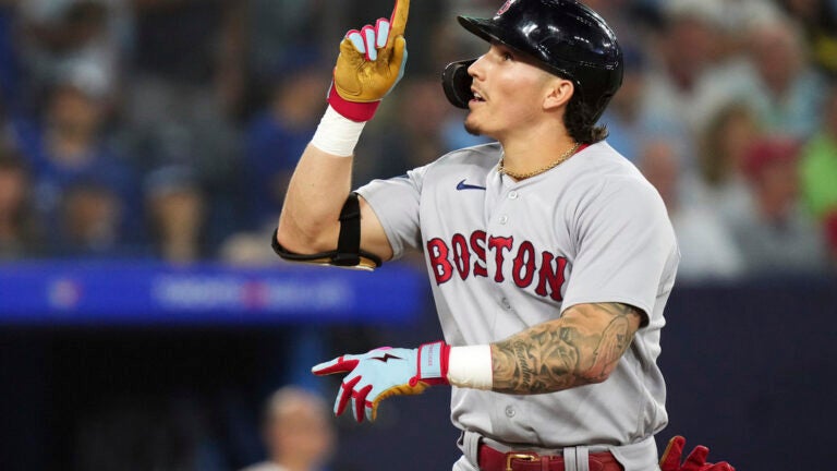 Verdugo becomes 1st player in Red Sox history to hit a leadoff homer in the  1st in 3 straight games