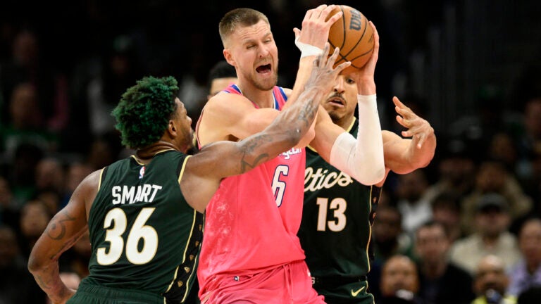 Celtics trade away Marcus Smart for Porzingis