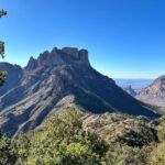The Chisos Basin at Big Bend National Park in Texas is seen on Jan. 25, 2023.
