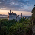 A view of the Neuschwanstein castle, in Schwangau, Germany, Thursday, June 15, 2023.