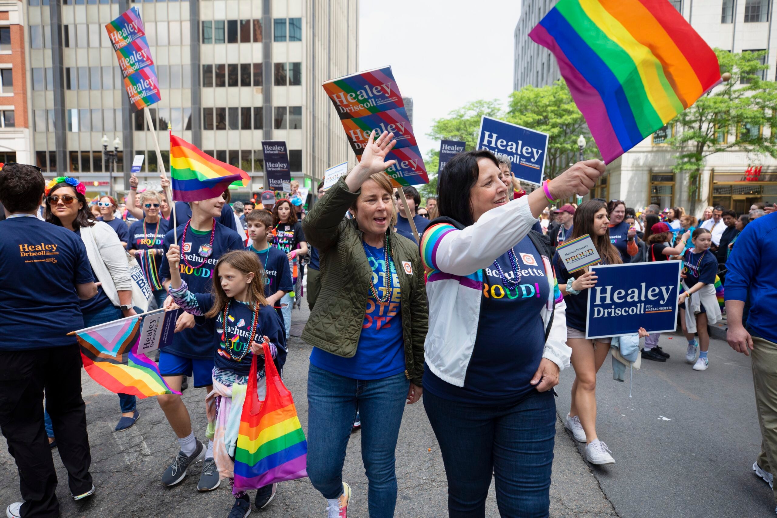 23 photos and videos from Saturday's Boston Pride parade