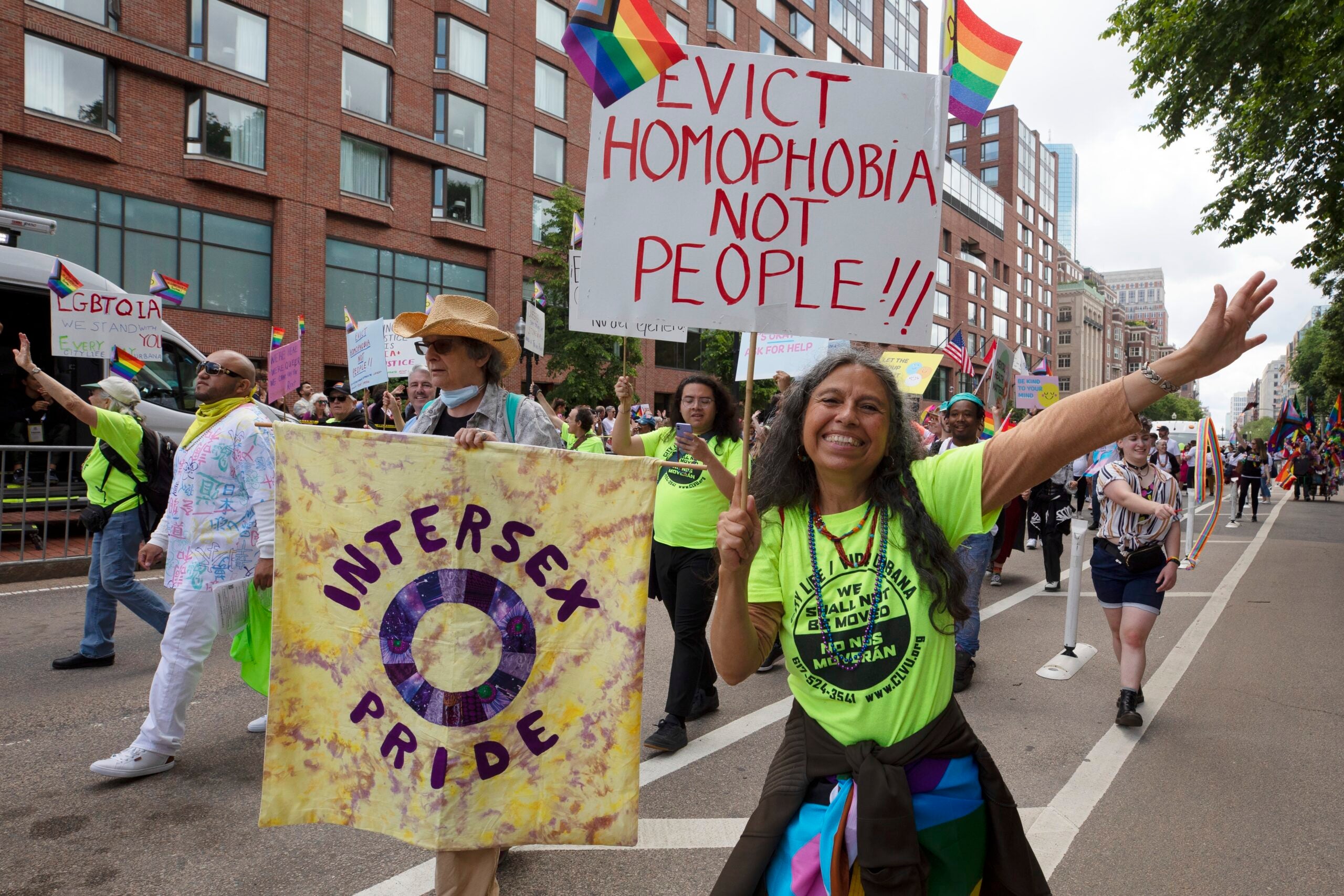 23 photos and videos from Saturday's Boston Pride parade