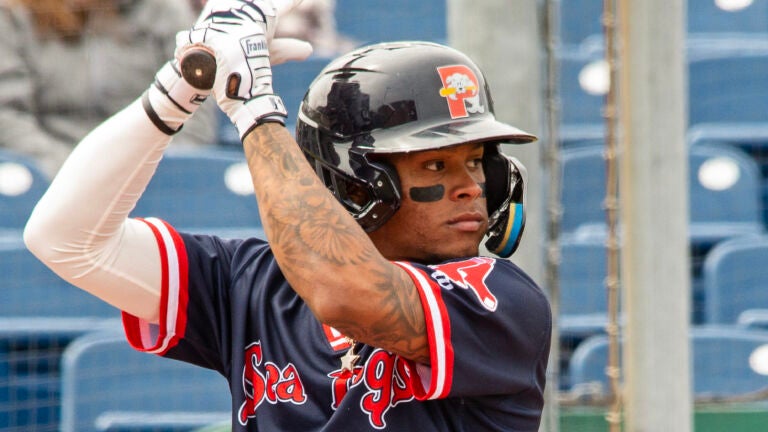 Red Sox top prospect Marcelo Mayer embracing stop with Sea Dogs