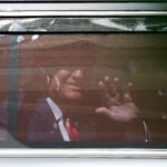 Former President Donald Trump leaves the Wilkie D. Ferguson Jr. U.S. Courthouse, Tuesday, June 13, 2023, in Miami.