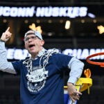 UConn head coach Dan Hurley.