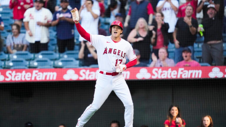 LA Angels teammates Mike Trout, Shohei Ohtani elected to lead American  League roster for All-Star Game - The Boston Globe