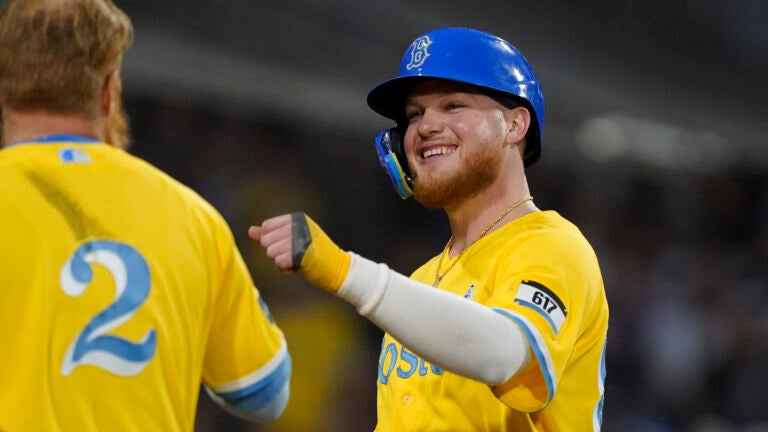 Alex Verdugo is having the time of his life
