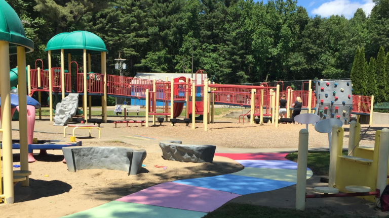 Pool acid poured on Longmeadow playground slides burns children ...