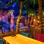 A table at the refurbished Casa Bonita in Lakewood, Colo.